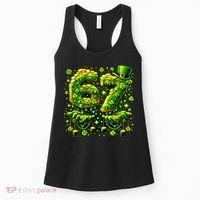 Six Seven Meme 67 St Patricks Day 6-7 Irish Clover Women's Tank Top thumb 0