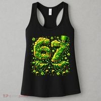 Six Seven Meme 67 St Patricks Day 6-7 Irish Clover Women's Tank Top thumb 3