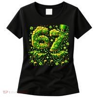 Six Seven Meme 67 St Patricks Day 6-7 Irish Clover Women's T-Shirt thumb 0