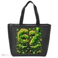 Six Seven Meme 67 St Patricks Day 6-7 Irish Clover Tote Bag thumb 0