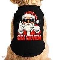 Six Seven Meme Christmas Cool Santa Saying 6-7 Doggie Tank thumb 0