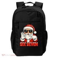 Six Seven Meme Christmas Cool Santa Saying 6-7 Backpack thumb 0