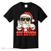 Six Seven Meme Christmas Cool Santa Saying 6-7 Kids T-Shirt thumb 0