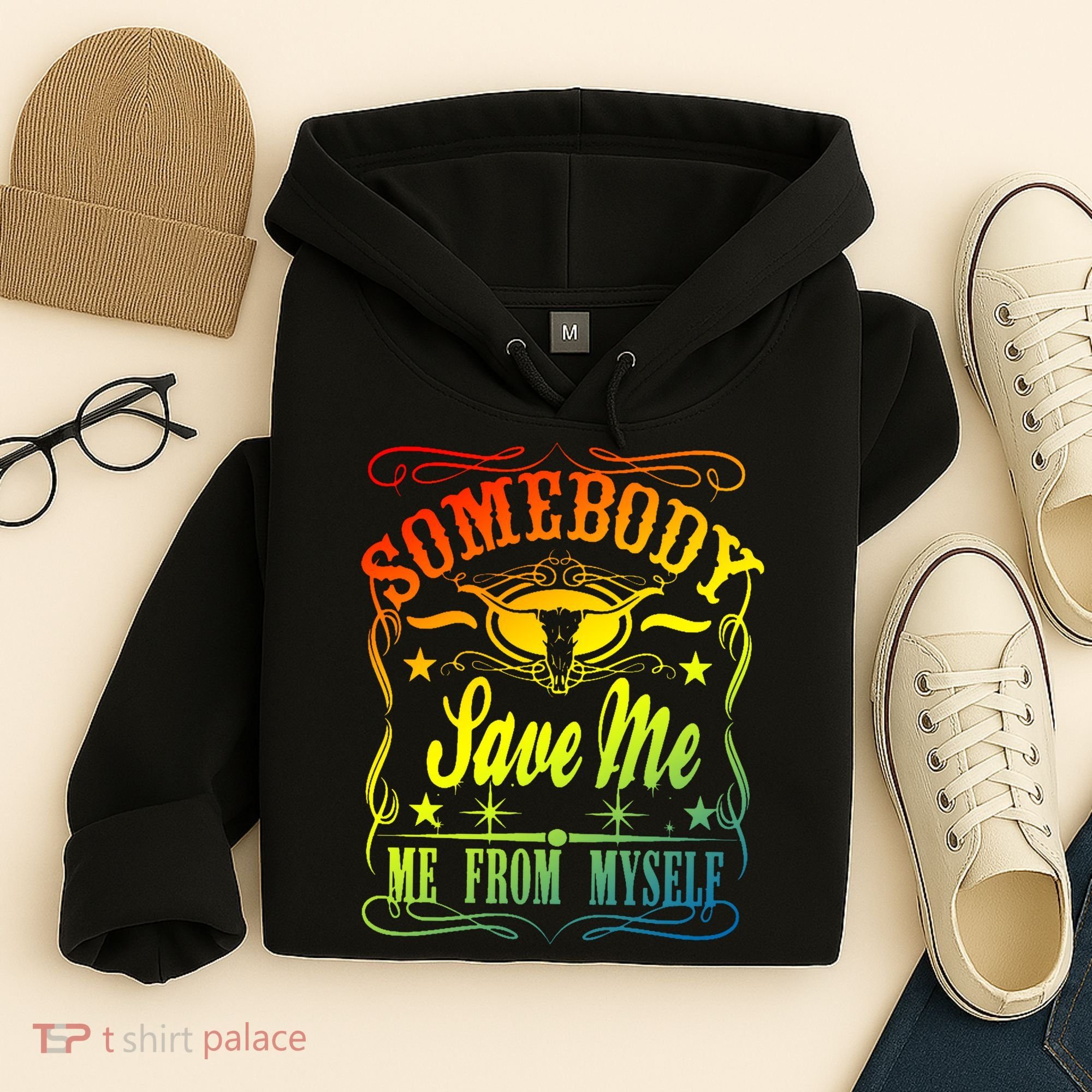 Somebody Save Me From Myself Country Hoodie
