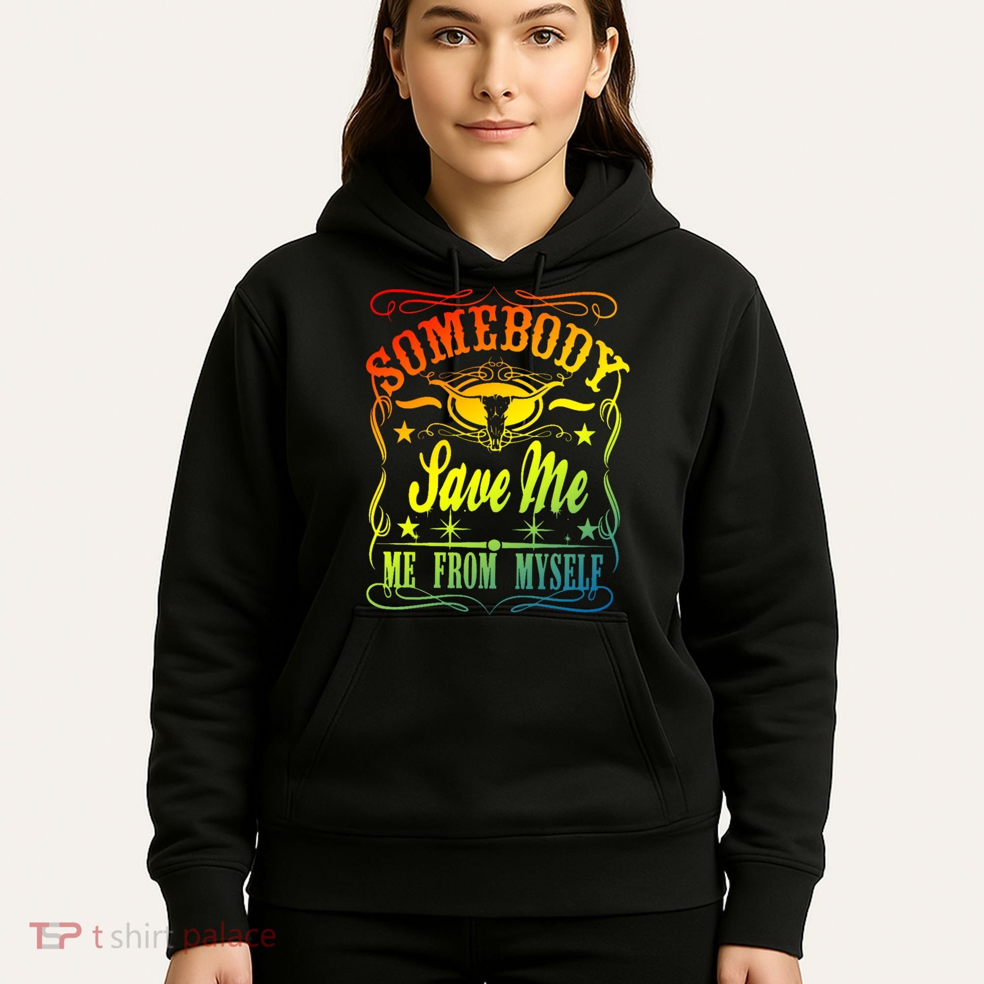 Somebody Save Me From Myself Country Hoodie