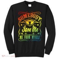 Somebody Save Me From Myself Country Sweatshirt thumb 0