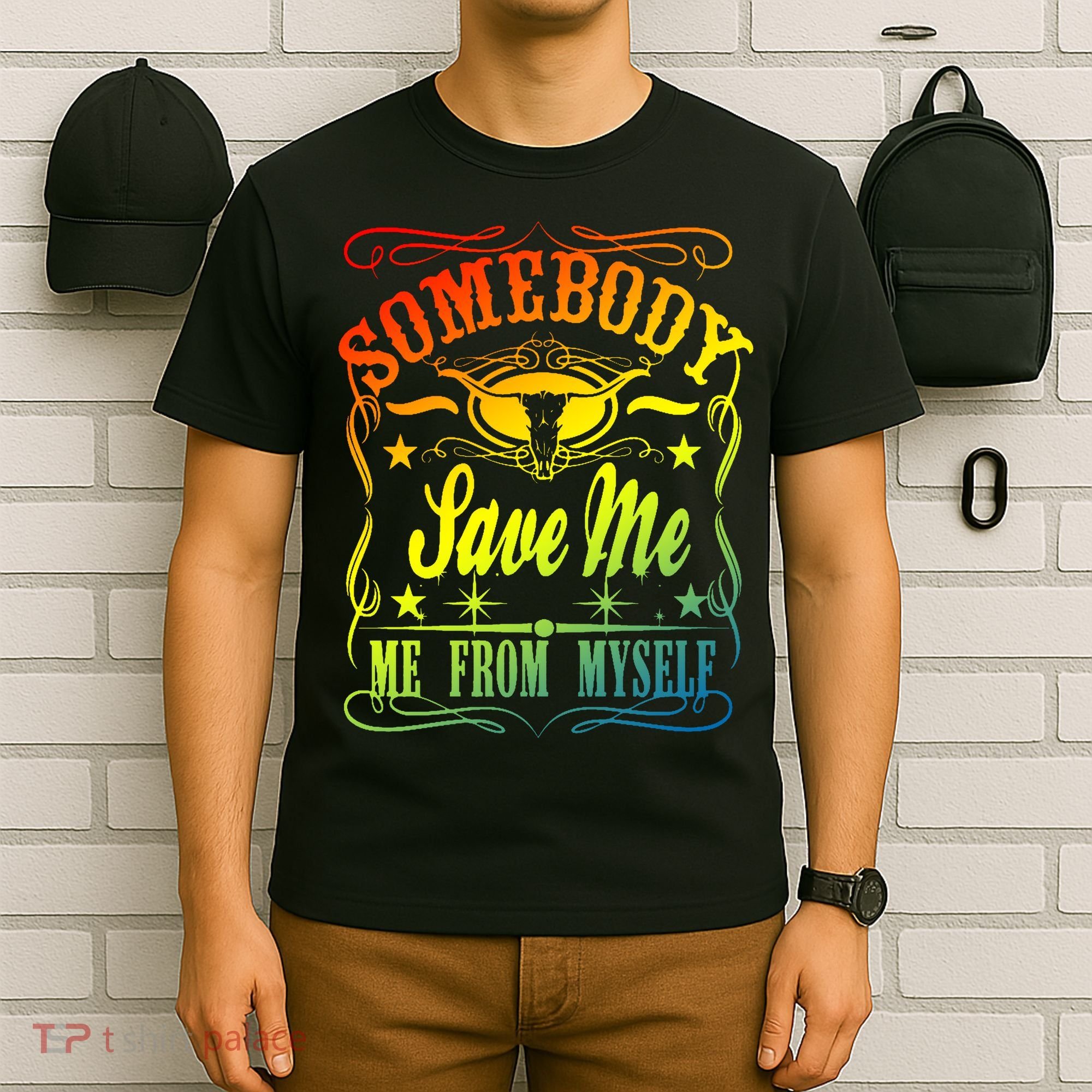 Somebody Save Me From Myself Country T-Shirt