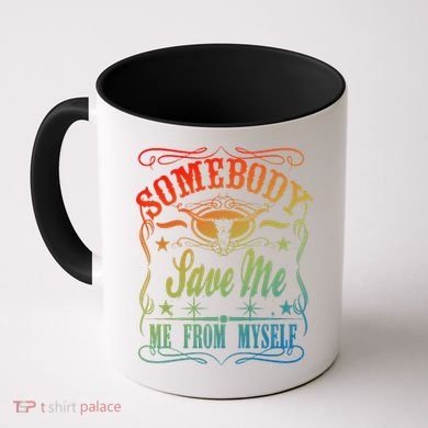 Somebody Save Me From Myself Country Coffee Mug
