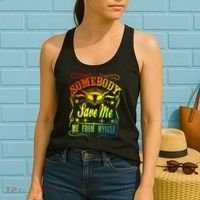 Somebody Save Me From Myself Country Women's Tank Top thumb 2