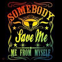 Somebody Save Me From Myself Country Baby Bodysuit thumb 2