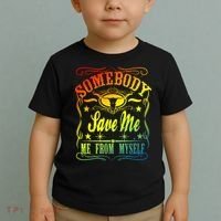 Somebody Save Me From Myself Country Toddler T-Shirt thumb 2