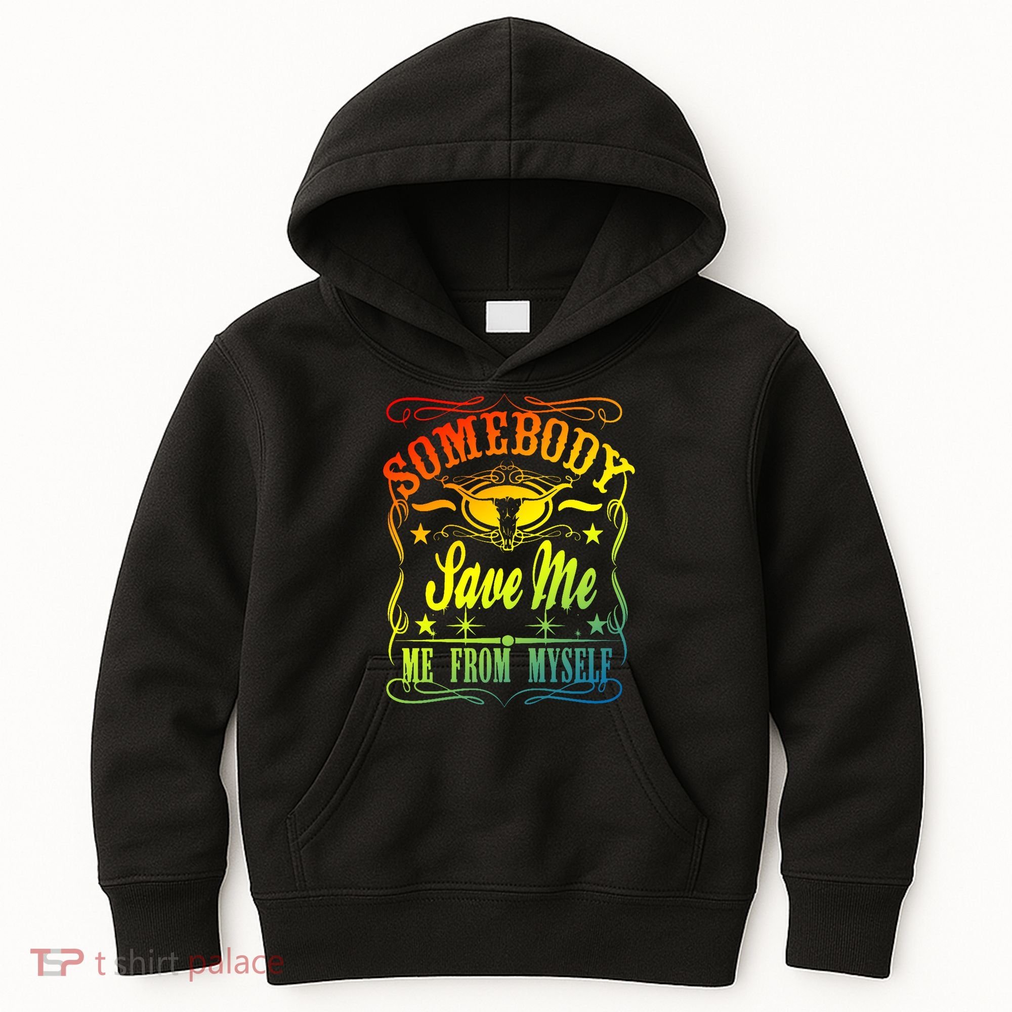 Somebody Save Me From Myself Country Kids Hoodie