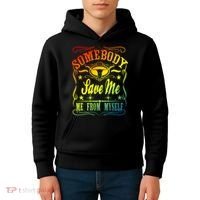 Somebody Save Me From Myself Country Kids Hoodie thumb 4