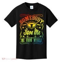 Somebody Save Me From Myself Country Kids T-Shirt thumb 0