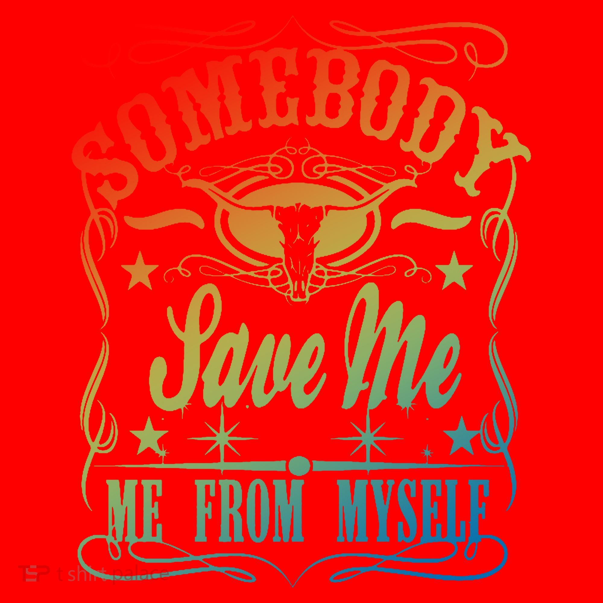 Somebody Save Me From Myself Country Santa Hat