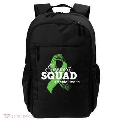 Support Squad Mental Health Awareness Ribbon Backpack