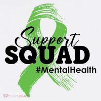 Support Squad Mental Health Awareness Ribbon Bucket Hat thumb 4