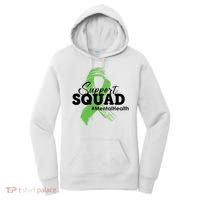 Support Squad Mental Health Awareness Ribbon Women's Hoodie thumb 0