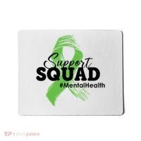 Support Squad Mental Health Awareness Ribbon Mousepad thumb 0