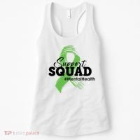 Support Squad Mental Health Awareness Ribbon Women's Tank Top thumb 0