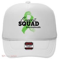 Support Squad Mental Health Awareness Ribbon Hat thumb 0