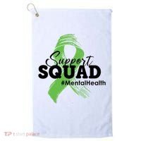 Support Squad Mental Health Awareness Ribbon Golf Towel thumb 0