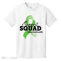 Support Squad Mental Health Awareness Ribbon Kids T-Shirt thumb 0