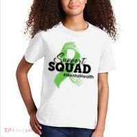 Support Squad Mental Health Awareness Ribbon Kids T-Shirt thumb 2