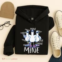 Seagull Saying Mine Funny Pigeon Retro Ocean Life Hoodie thumb 4