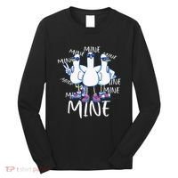 Seagull Saying Mine Funny Pigeon Retro Ocean Life Long Sleeve Shirt thumb 0