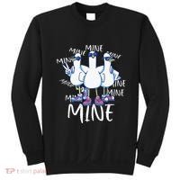 Seagull Saying Mine Funny Pigeon Retro Ocean Life Sweatshirt thumb 0