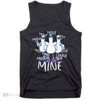 Seagull Saying Mine Funny Pigeon Retro Ocean Life Tank Top thumb 0