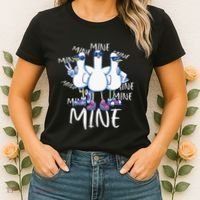 Seagull Saying Mine Funny Pigeon Retro Ocean Life Women's T-Shirt thumb 2