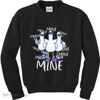 Seagull Saying Mine Funny Pigeon Retro Ocean Life Kids Sweatshirt thumb 0