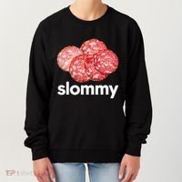 Slommy Salami Meme Oddly Specific Funny Memes Internet Memes Women's Sweatshirt thumb 0