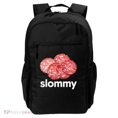 Slommy Salami Meme Oddly Specific Funny Memes Internet Memes Backpack