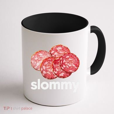 Slommy Salami Meme Oddly Specific Funny Memes Internet Memes Coffee Mug back