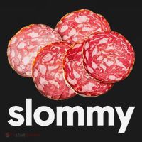 Slommy Salami Meme Oddly Specific Funny Memes Internet Memes Coaster thumb 2