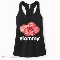 Slommy Salami Meme Oddly Specific Funny Memes Internet Memes Women's Tank Top thumb 0