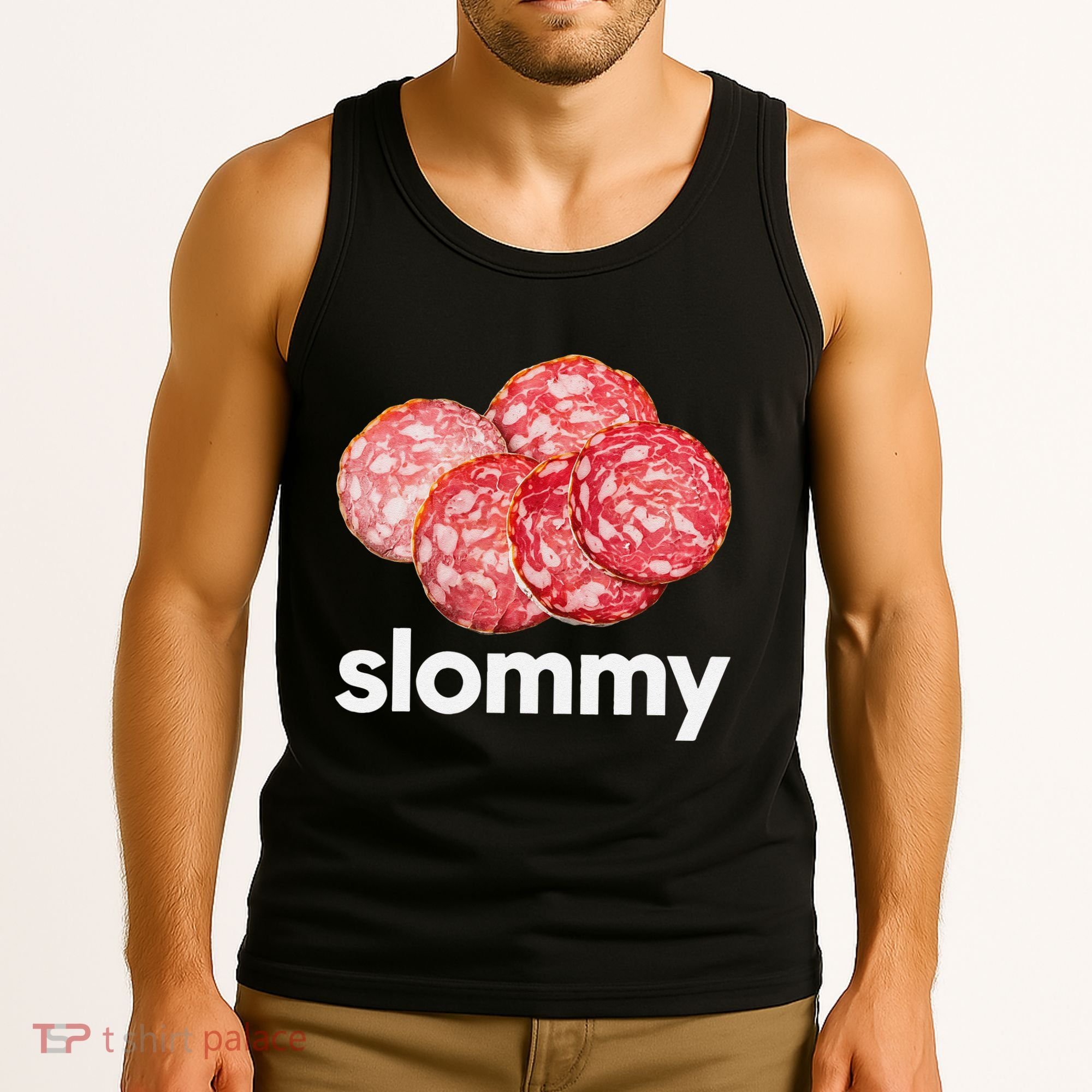 Slommy Salami Meme Oddly Specific Funny Memes Internet Memes Tank Top