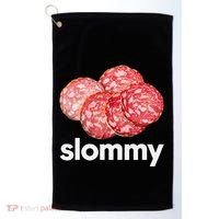 Slommy Salami Meme Oddly Specific Funny Memes Internet Memes Golf Towel thumb 0