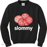 Slommy Salami Meme Oddly Specific Funny Memes Internet Memes Kids Sweatshirt thumb 0