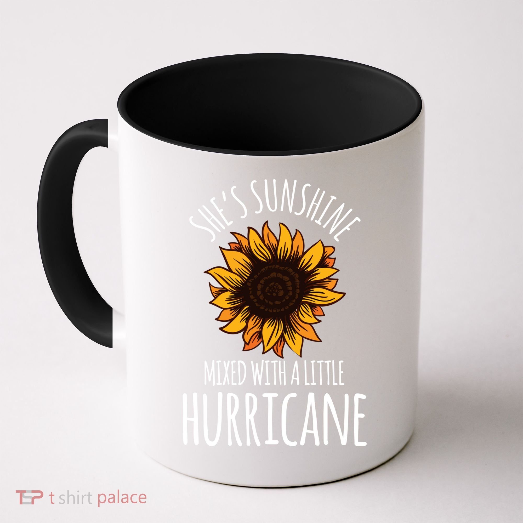 She's Sunshine Mixed With A Little Hurricane Funny Summer Great Gift Coffee Mug