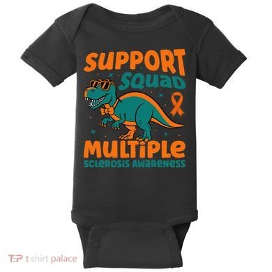 Support Squad Multiple Sclerosis Awareness Baby Bodysuit