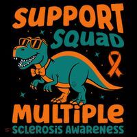 Support Squad Multiple Sclerosis Awareness Tank Top thumb 6