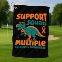 Support Squad Multiple Sclerosis Awareness Golf Towel thumb 1
