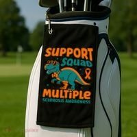 Support Squad Multiple Sclerosis Awareness Golf Towel thumb 2