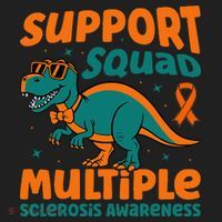 Support Squad Multiple Sclerosis Awareness Golf Towel thumb 3