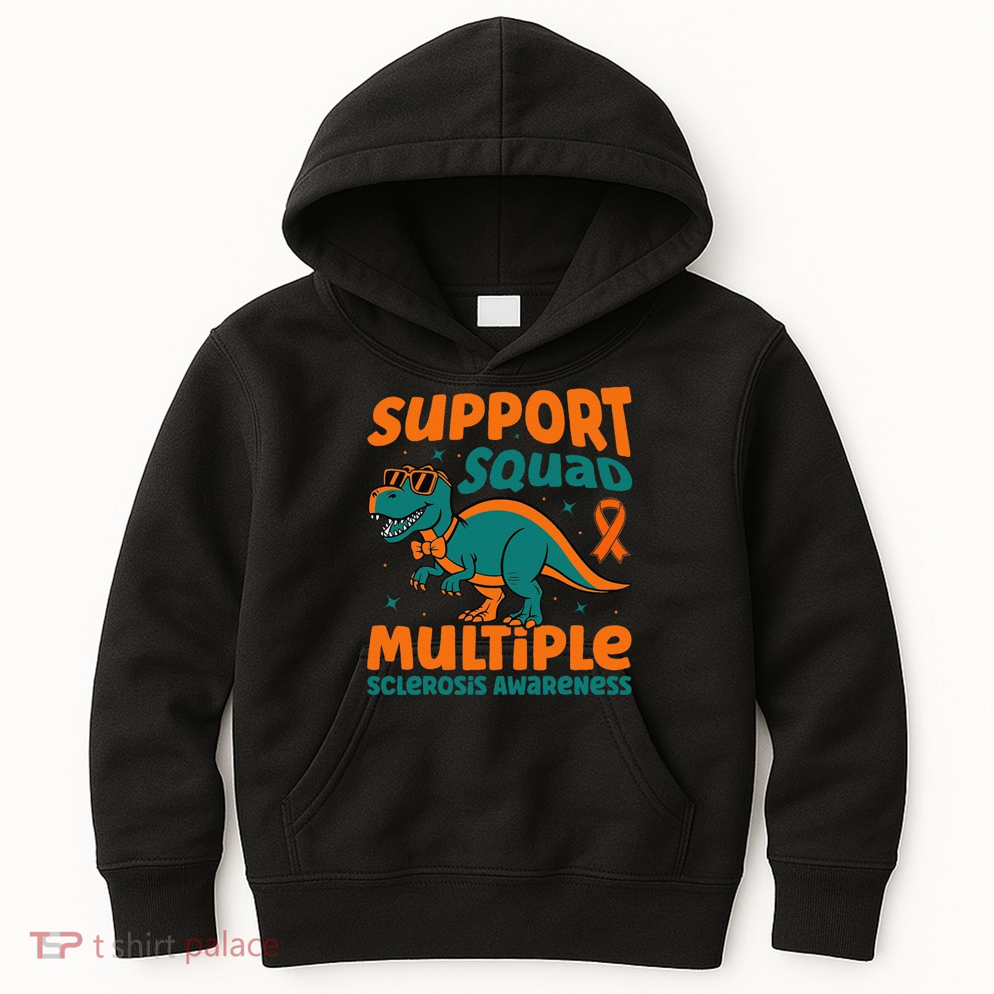 Support Squad Multiple Sclerosis Awareness Kids Hoodie