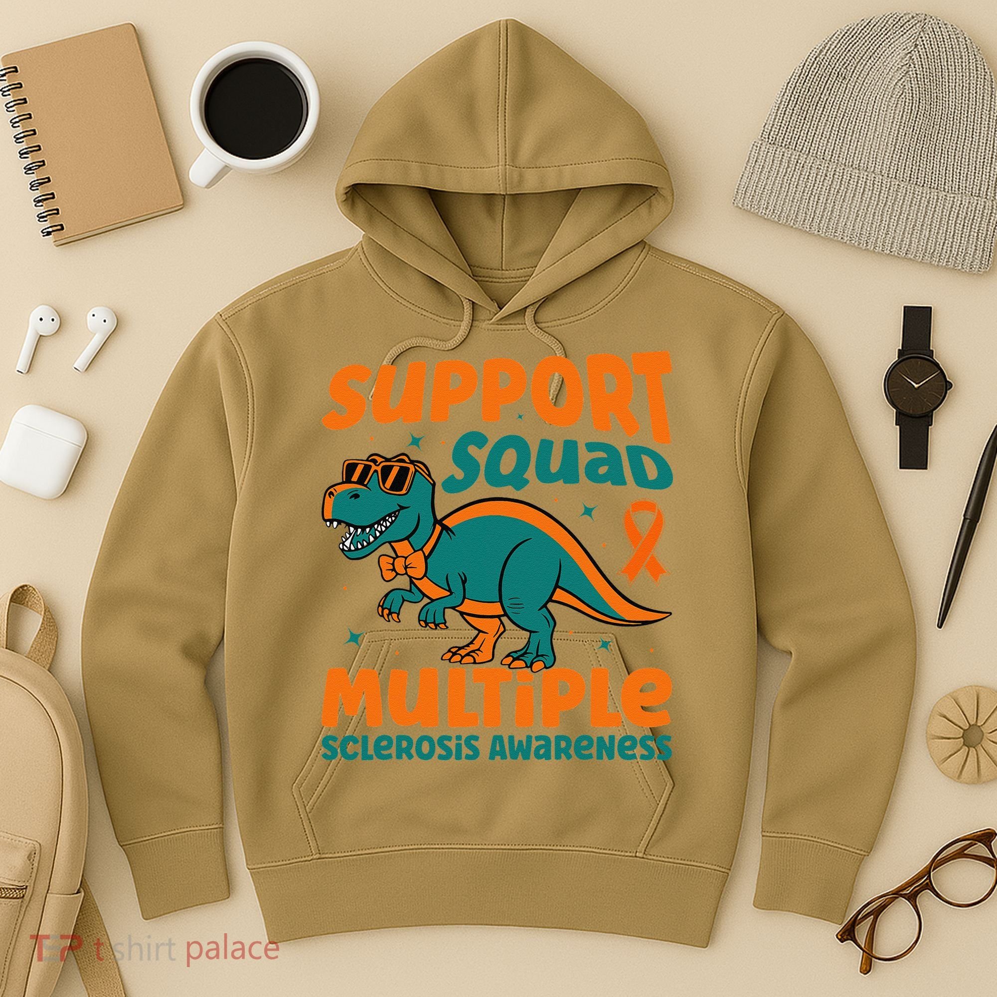 Support Squad Multiple Sclerosis Awareness Hoodie